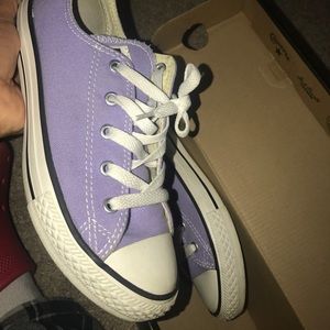 Lavender converse